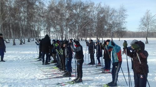 Районные соревнования по лыжным гонкам